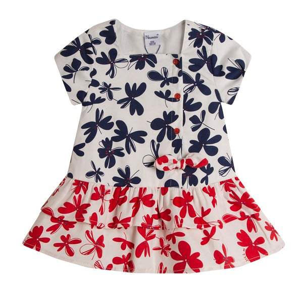 Vestido flores para bebé AITANA